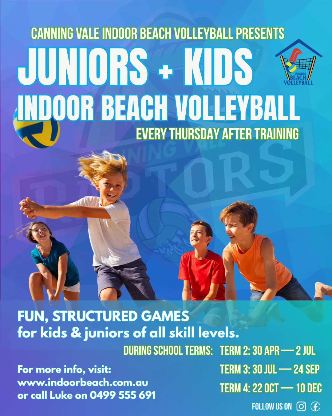 Canning Vale Junior League flyer