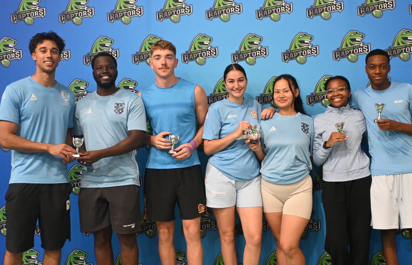 Canning Vale team with awards